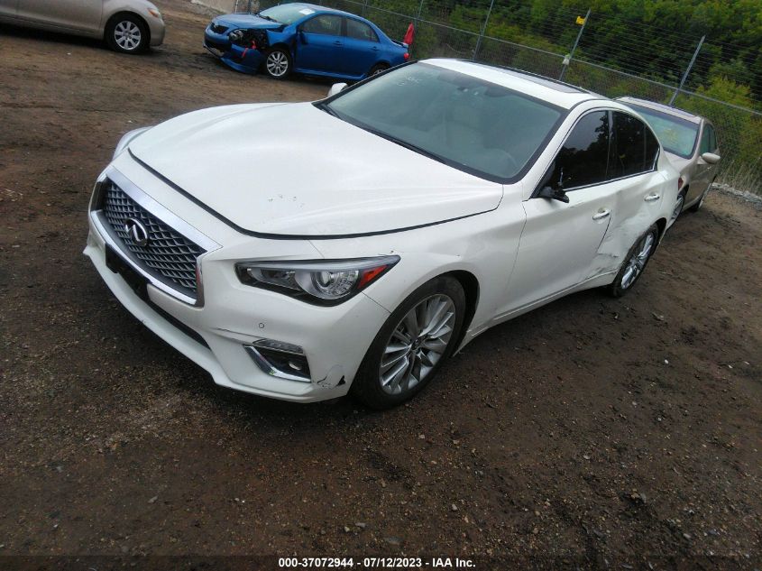 JN1EV7BR5MM754444 Infiniti Q50 3.0T LUXE 2