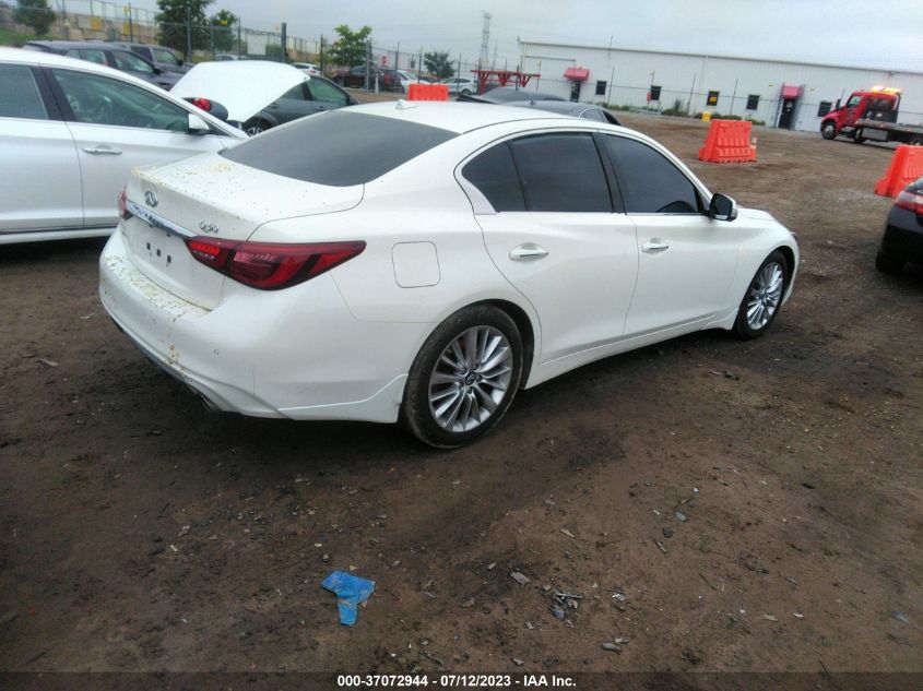 JN1EV7BR5MM754444 Infiniti Q50 3.0T LUXE 4