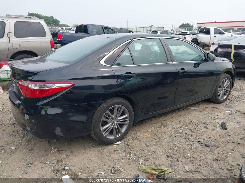2017 TOYOTA CAMRY XLE/SE/LE/XSE - 4T1BF1FK5HU811007