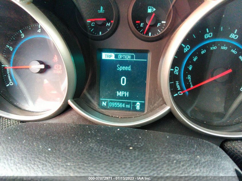 2015 CHEVROLET CRUZE LT - 1G1PE5SB2F7140829