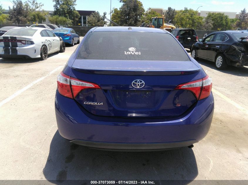 2014 TOYOTA COROLLA L/LE/LE PLS/PRM/S/S PLS - 2T1BURHE2EC095661