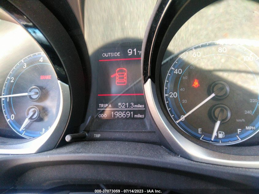2014 TOYOTA COROLLA L/LE/LE PLS/PRM/S/S PLS - 2T1BURHE2EC095661