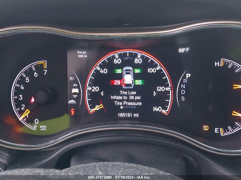 2014 JEEP GRAND CHEROKEE OVERLAND - 1C4RJFCG1EC195533