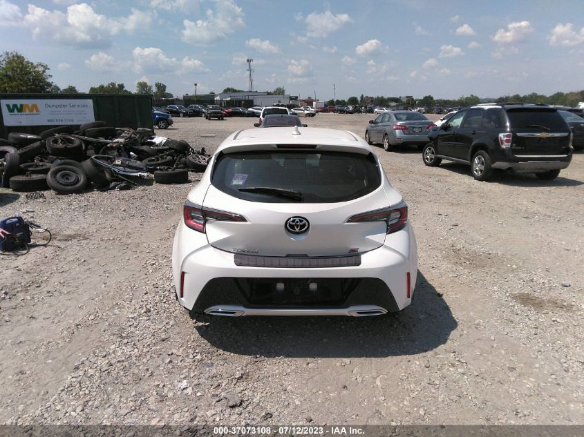 2019 TOYOTA COROLLA HATCHBACK SE JTNK4RBE8K3011660