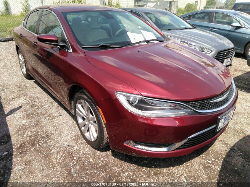 2016 CHRYSLER 200 LIMITED - 1C3CCCAB0GN187716