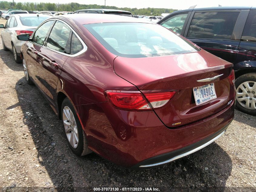 2016 CHRYSLER 200 LIMITED - 1C3CCCAB0GN187716