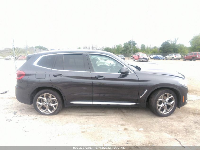 2021 BMW X3 XDRIVE30I - 5UXTY5C07M9F91011