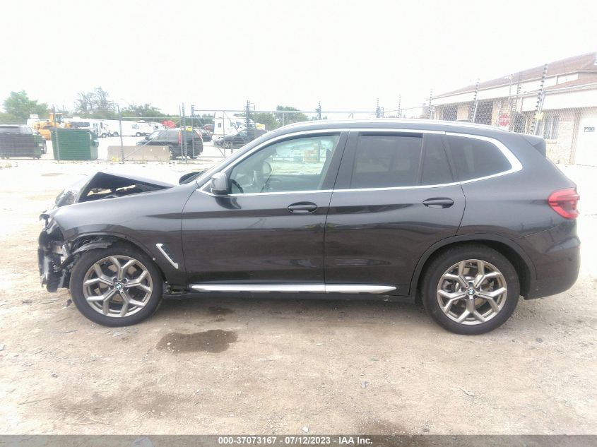 2021 BMW X3 XDRIVE30I - 5UXTY5C07M9F91011
