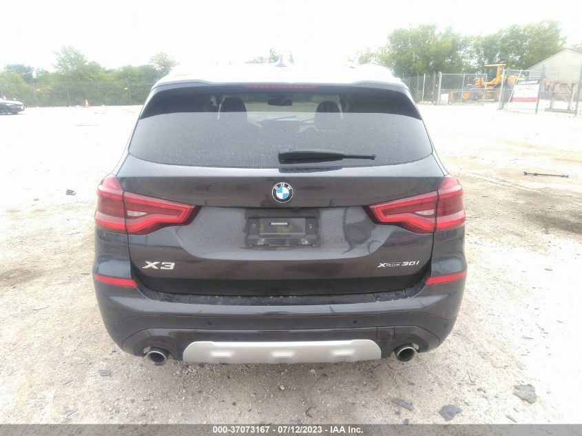 2021 BMW X3 XDRIVE30I - 5UXTY5C07M9F91011