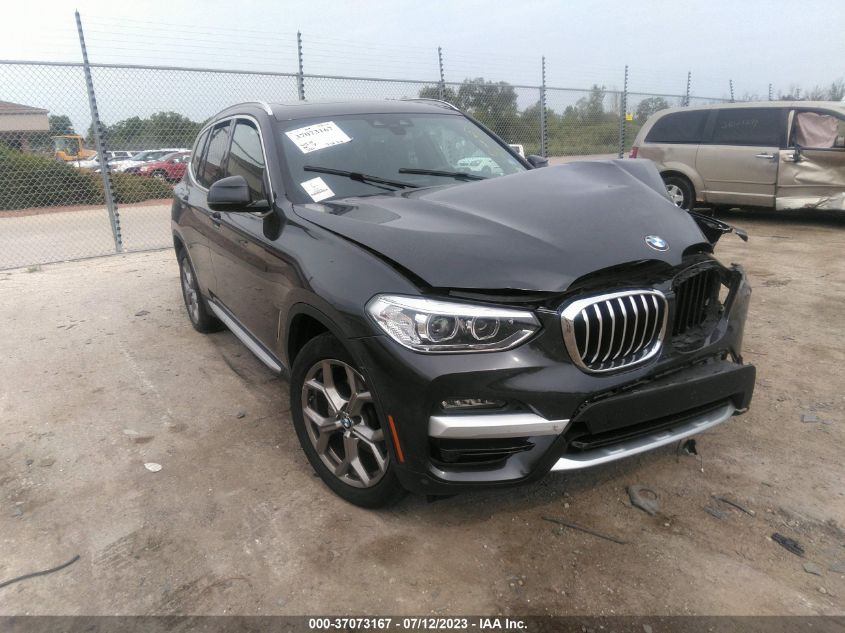 2021 BMW X3 XDRIVE30I - 5UXTY5C07M9F91011