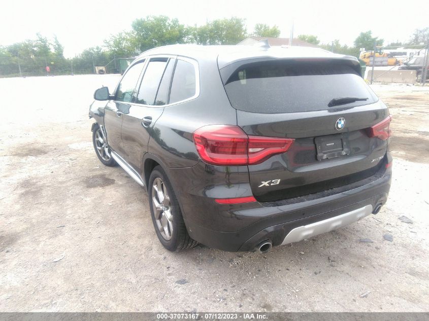 2021 BMW X3 XDRIVE30I - 5UXTY5C07M9F91011