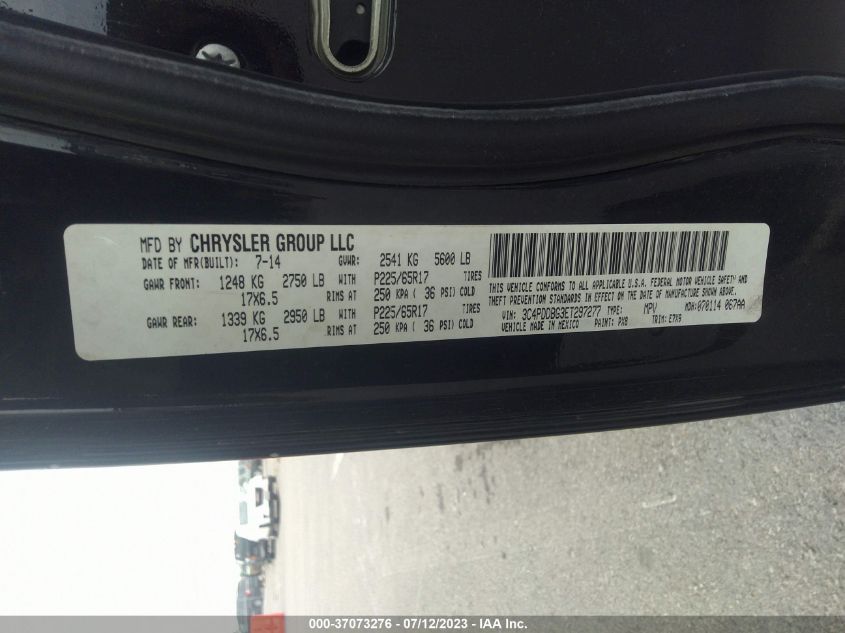 2014 DODGE JOURNEY SXT - 3C4PDDBG3ET297277