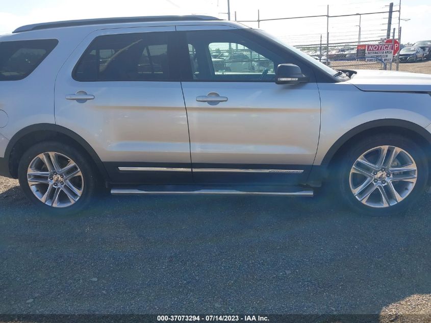 2016 FORD EXPLORER XLT - 1FM5K7D80GGA85136