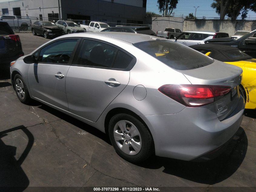 2018 KIA FORTE LX - 3KPFK4A79JE168848