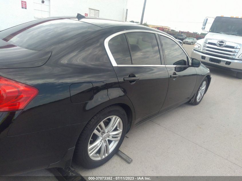 2013 INFINITI G37 SEDAN JOURNEY - JN1CV6AP5DM720599