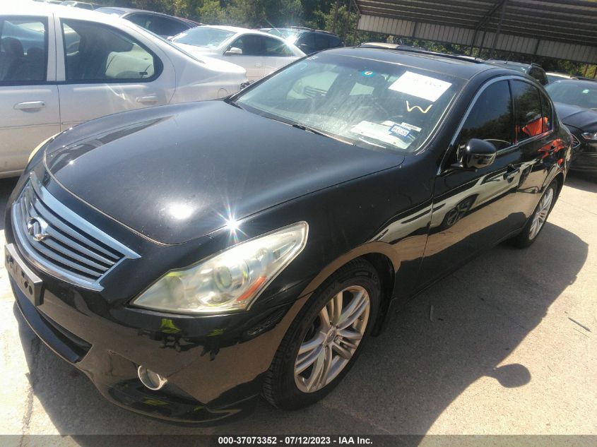 2013 INFINITI G37 SEDAN JOURNEY - JN1CV6AP5DM720599