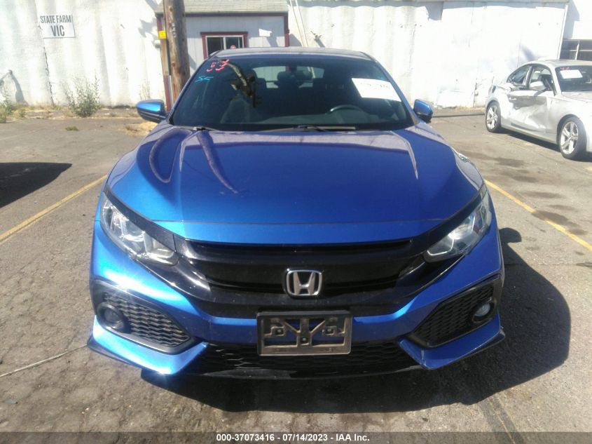 2018 HONDA CIVIC HATCHBACK SPORT - SHHFK7G40JU215305