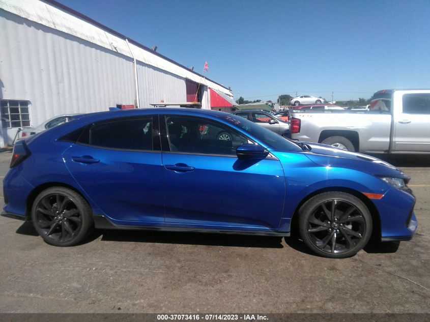 2018 HONDA CIVIC HATCHBACK SPORT - SHHFK7G40JU215305