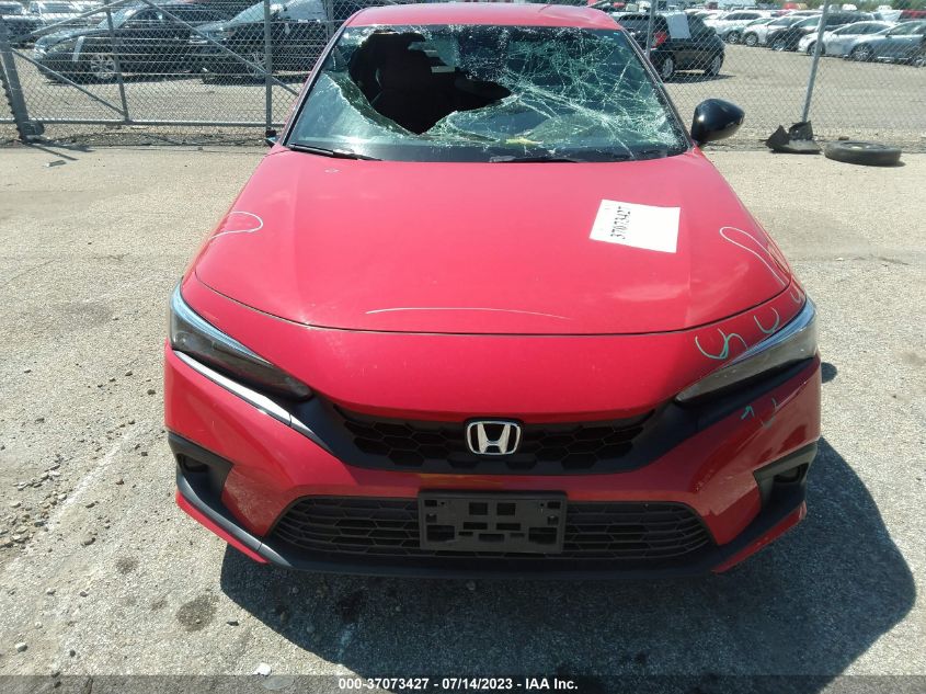 2022 HONDA CIVIC HATCHBACK SPORT - 19XFL2H8XNE001730