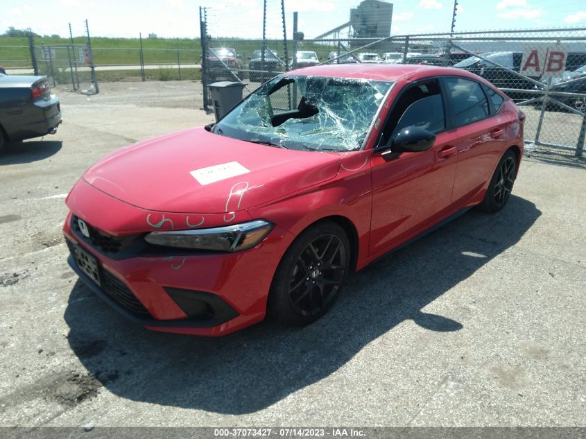 2022 HONDA CIVIC HATCHBACK SPORT - 19XFL2H8XNE001730