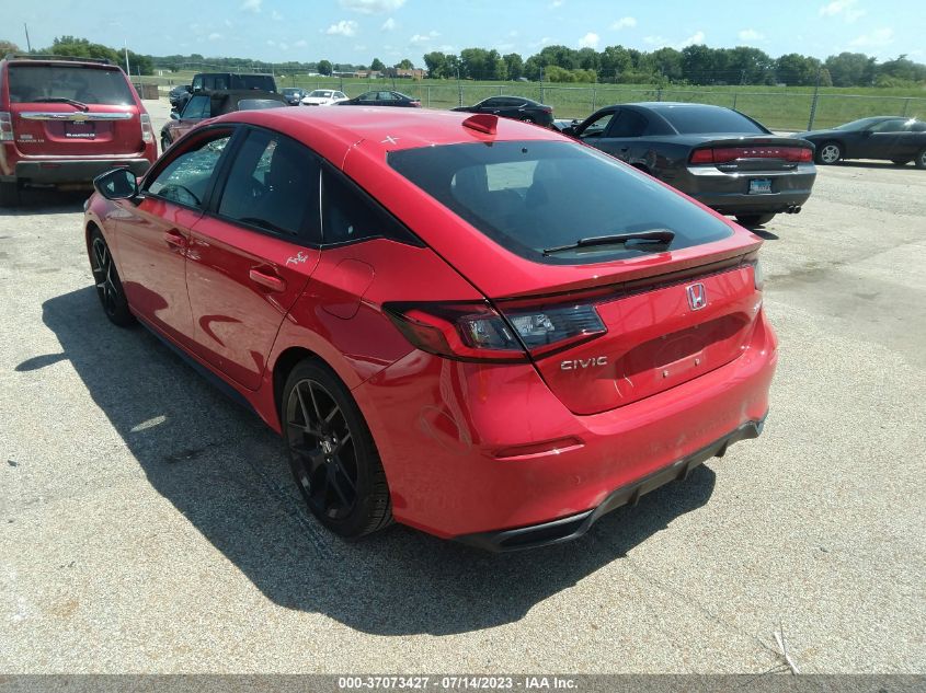 2022 HONDA CIVIC HATCHBACK SPORT - 19XFL2H8XNE001730