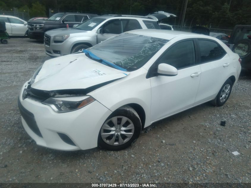 2015 TOYOTA COROLLA L/LE/S/S PLUS/LE PLUS - 2T1BURHE6FC418689