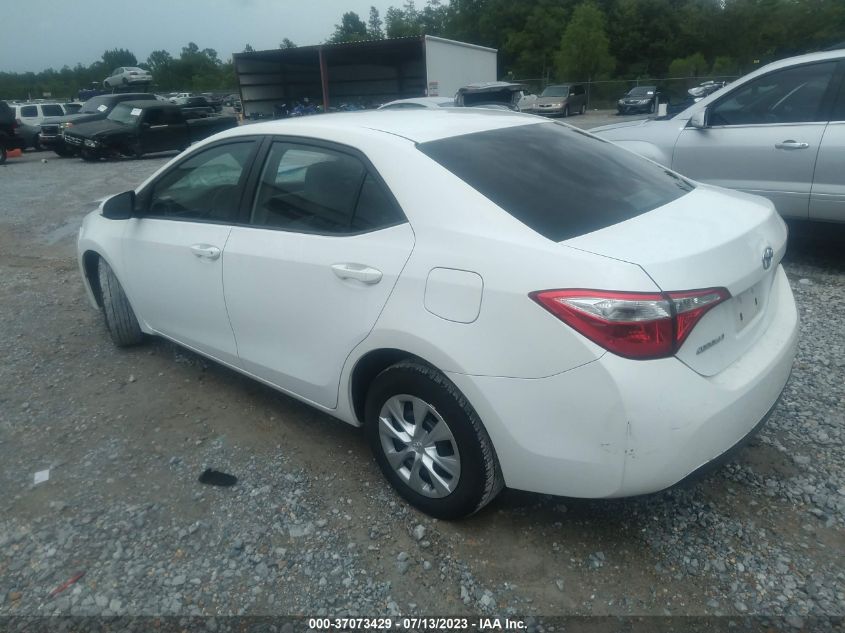 2015 TOYOTA COROLLA L/LE/S/S PLUS/LE PLUS - 2T1BURHE6FC418689