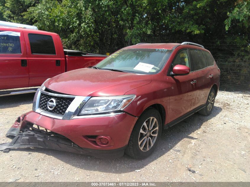 2013 NISSAN PATHFINDER SV - 5N1AR2MM9DC643353