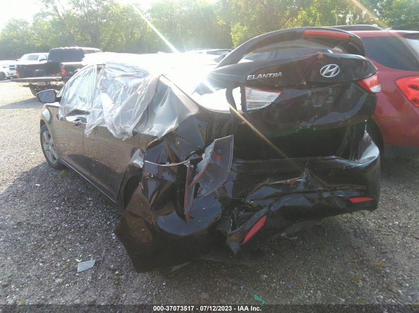 2013 HYUNDAI ELANTRA GLS - KMHDH4AE8DU845071