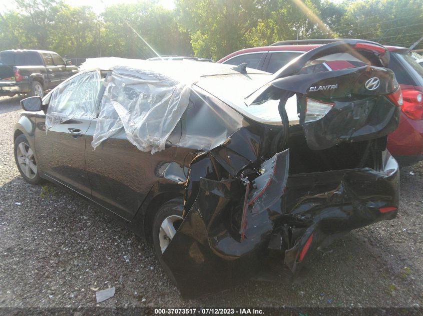 2013 HYUNDAI ELANTRA GLS - KMHDH4AE8DU845071