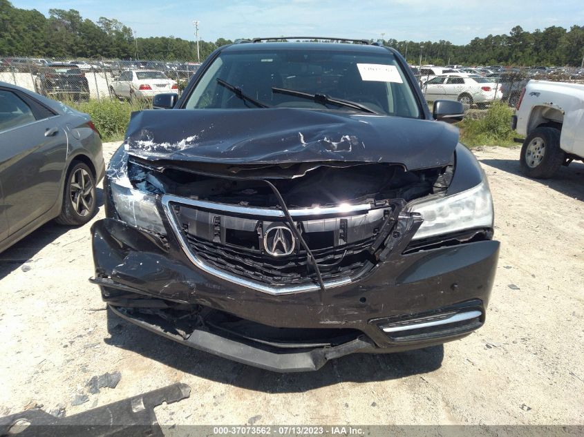 2015 ACURA MDX ADVANCE/ENTERTAINMENT PKG - 5FRYD4H84FB017210