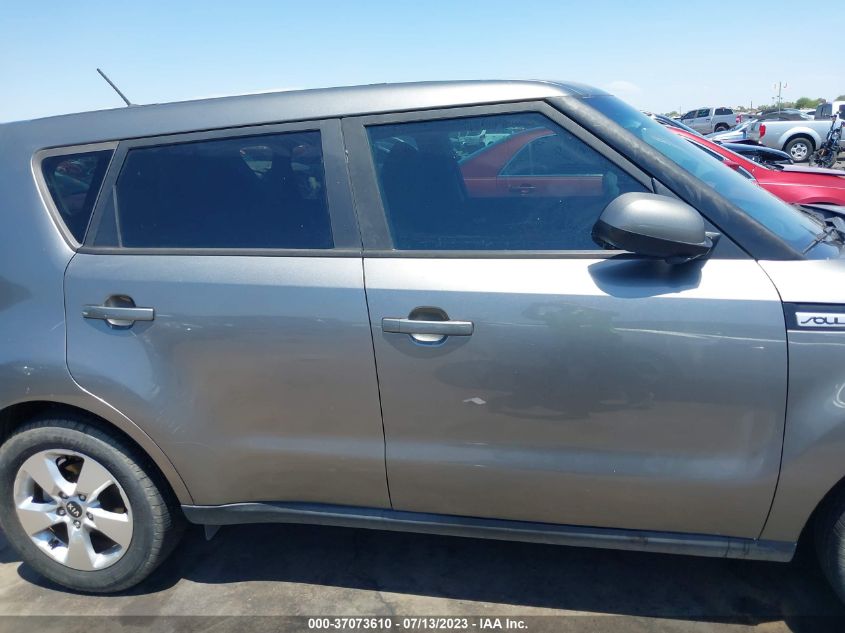 2017 KIA SOUL BASE - KNDJN2A20H7433631