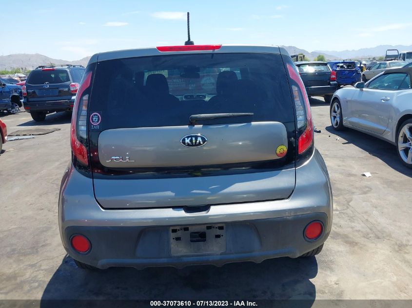 2017 KIA SOUL BASE - KNDJN2A20H7433631