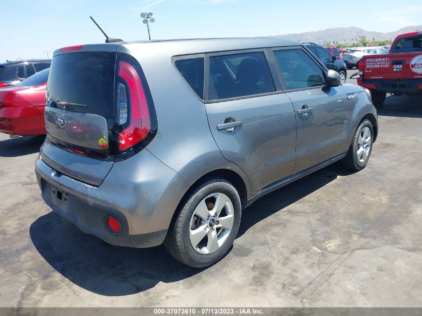 2017 KIA SOUL BASE - KNDJN2A20H7433631