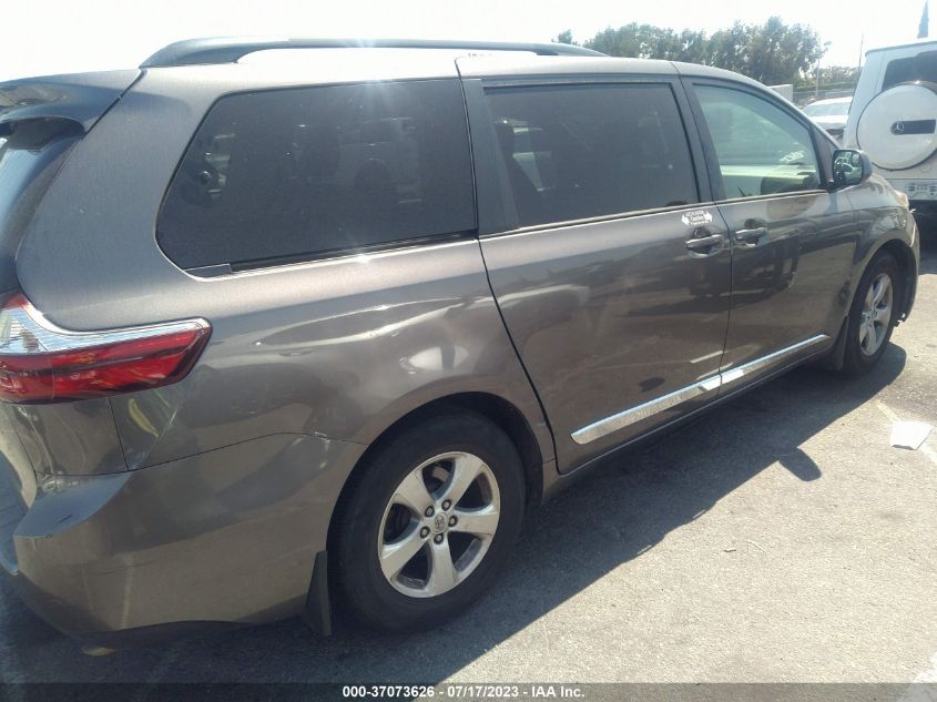2016 TOYOTA SIENNA LE - 5TDKK3DC8GS730304
