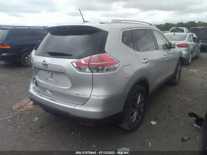 2016 NISSAN ROGUE SL - 5N1AT2MV2GC744815