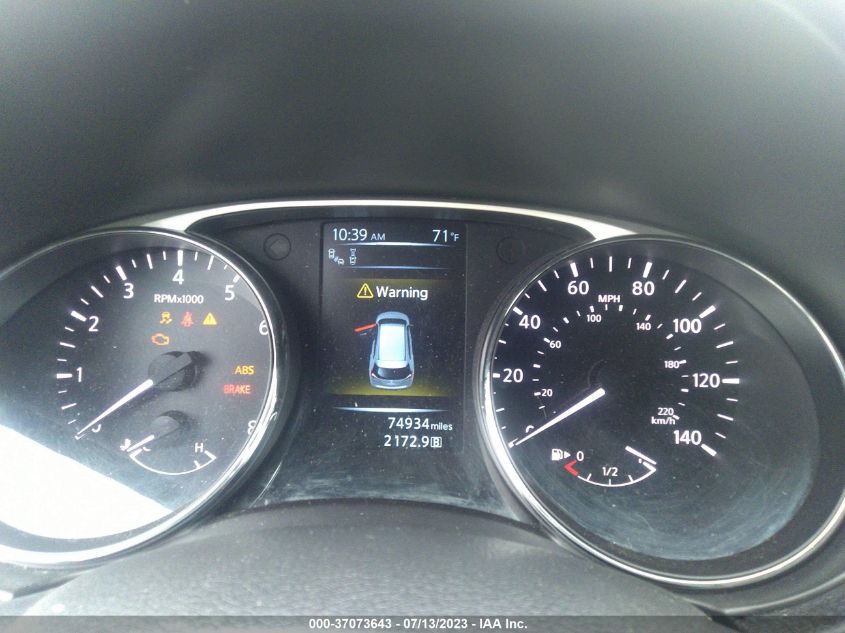 2016 NISSAN ROGUE SL - 5N1AT2MV2GC744815