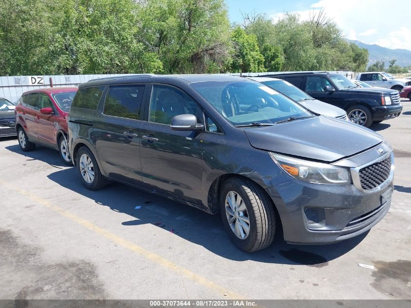 2016 KIA SEDONA LX - KNDMB5C18G6090552