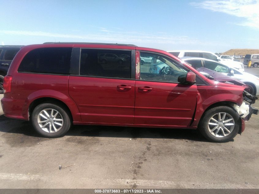 2016 DODGE GRAND CARAVAN SXT - 2C4RDGCG1GR234967