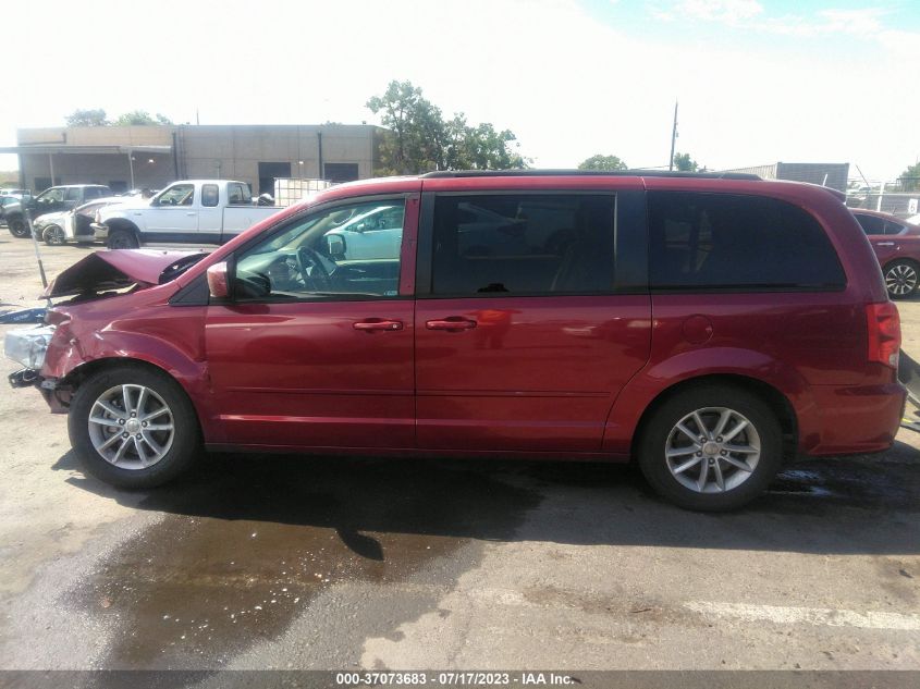 2016 DODGE GRAND CARAVAN SXT - 2C4RDGCG1GR234967
