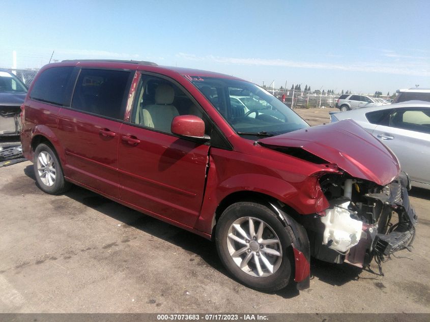 2016 DODGE GRAND CARAVAN SXT - 2C4RDGCG1GR234967