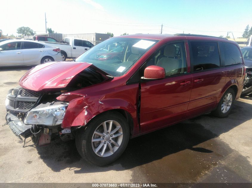 2016 DODGE GRAND CARAVAN SXT - 2C4RDGCG1GR234967