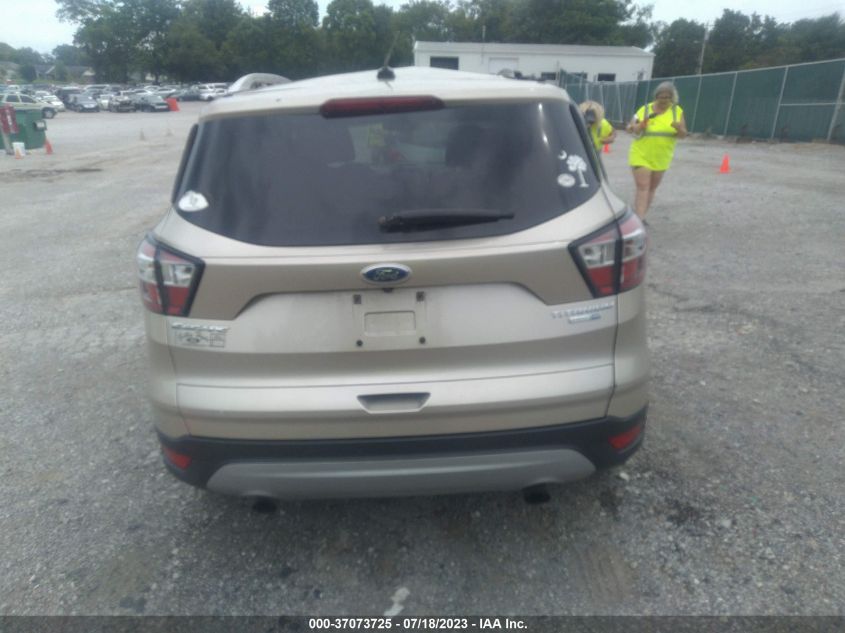 2017 FORD ESCAPE TITANIUM - 1FMCU9JDXHUC37599