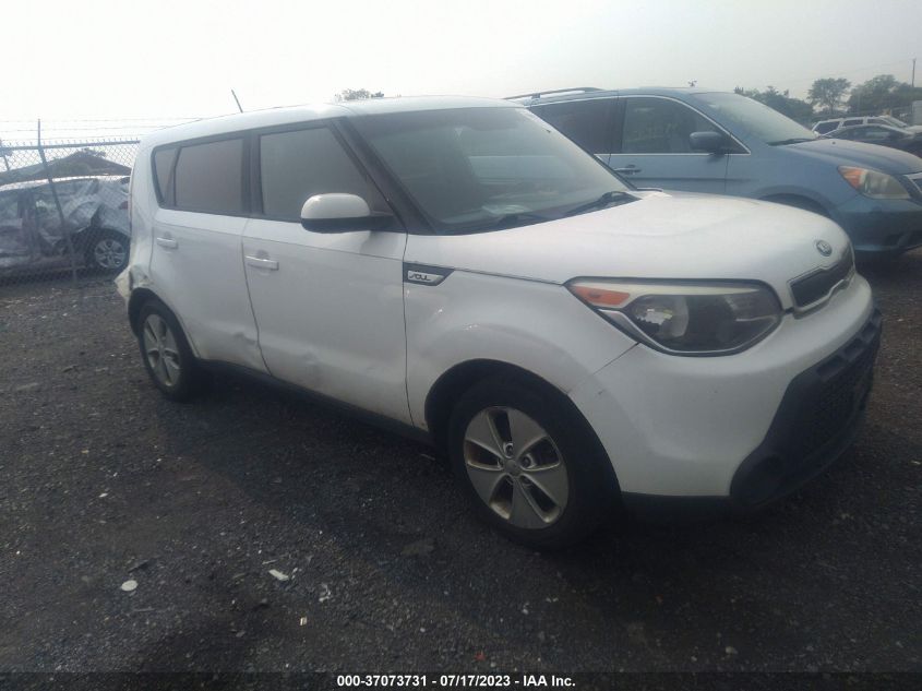 2015 KIA SOUL BASE - KNDJN2A24F7774916