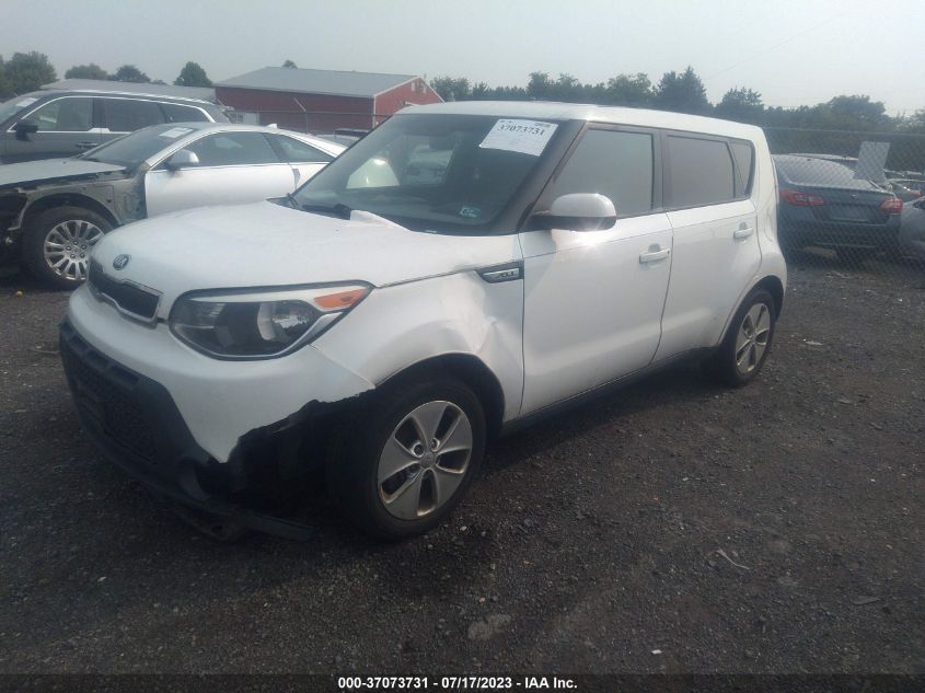 2015 KIA SOUL BASE - KNDJN2A24F7774916