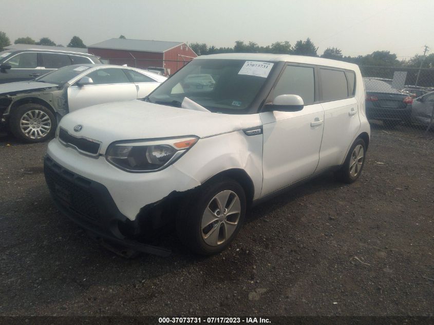 2015 KIA SOUL BASE - KNDJN2A24F7774916
