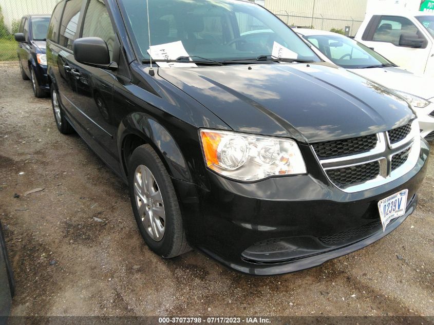 2016 DODGE GRAND CARAVAN SE - 2C4RDGBG9GR100421
