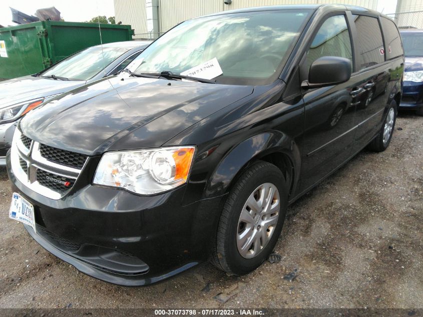 2016 DODGE GRAND CARAVAN SE - 2C4RDGBG9GR100421