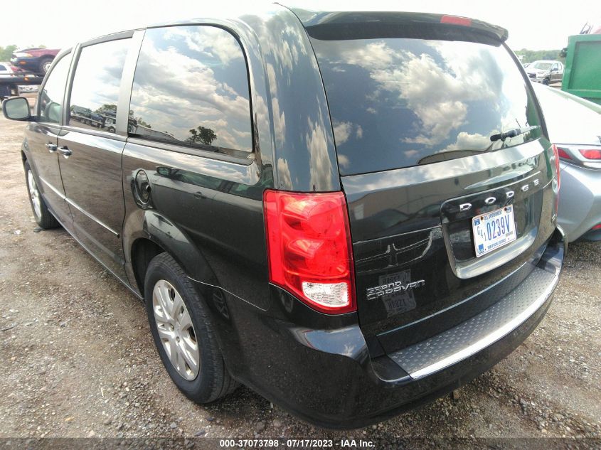 2016 DODGE GRAND CARAVAN SE - 2C4RDGBG9GR100421