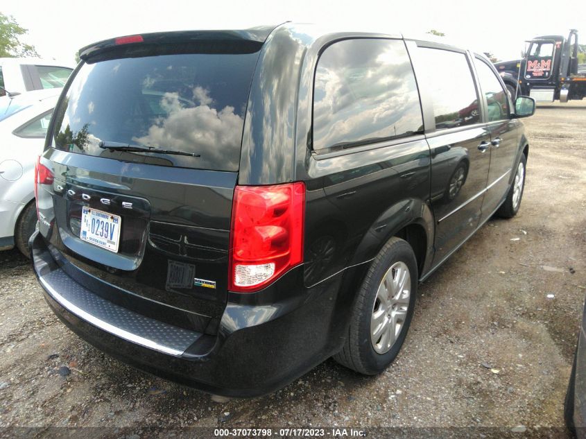 2016 DODGE GRAND CARAVAN SE - 2C4RDGBG9GR100421